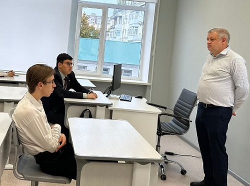 Профориентационная встреча в СУНЦ СКФУ