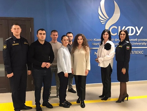 Южноосетинские приставы в гостях у СКФУ