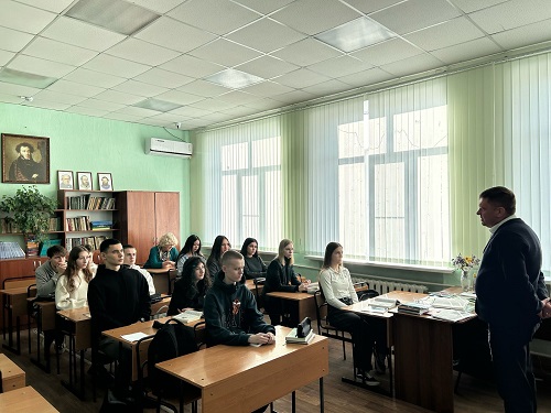 Профориентационная встреча в 32-й школе